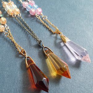 Glass Crystal beads necklaces